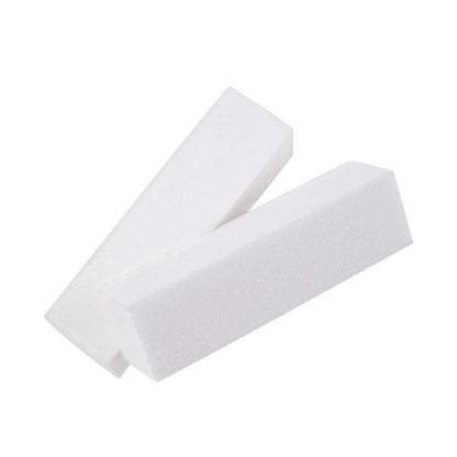 10PCS White Nail Buffer Block Salon 4 Way Sanding Block Files Sponge Nail File Manicure Tool for Salon or Home Use VXN Beauty