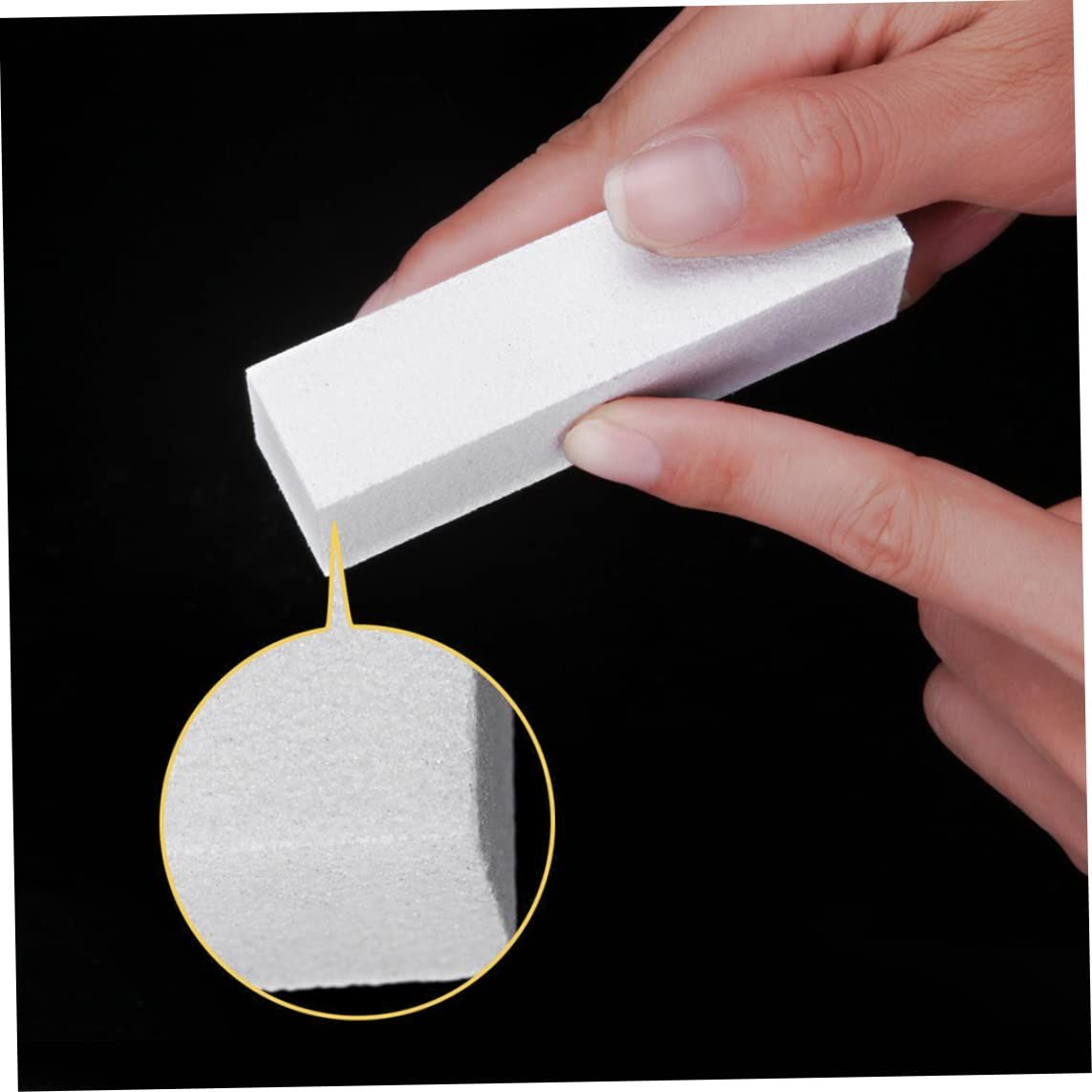 10PCS White Nail Buffer Block Salon 4 Way Sanding Block Files Sponge Nail File Manicure Tool for Salon or Home Use VXN Beauty