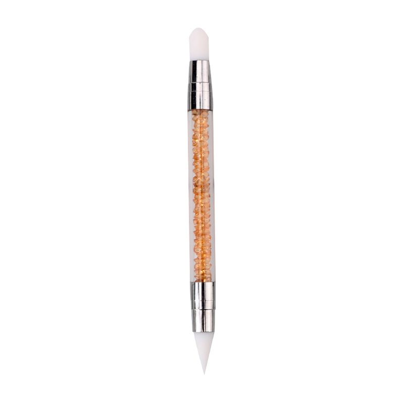 3 Pcs Nail Art Sculpture Pen Dual Tipped Silicone Nail Tools Acrylic Pen Silicone Brushes for Resin Nail Art Tools for Design VXN Beauty