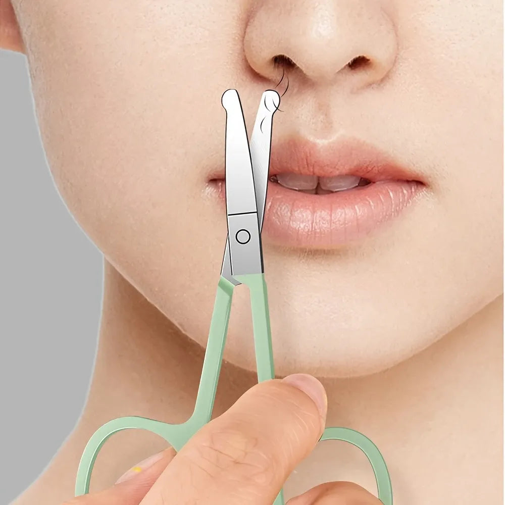 35-in-1 Mint Green Grooming Kit, Stainless Steel Nail Clippers & Foot Care Set with Travel Case, Pedicure Tools for Ingrown Toenails, Perfect Gift VXN Beauty