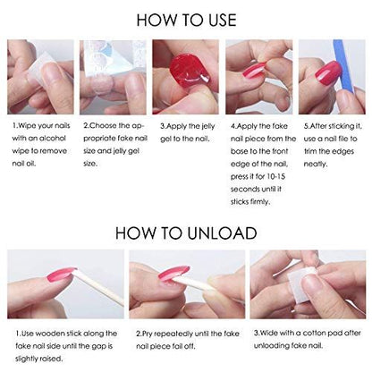 Reusable almond-shaped press-on nails for DIY manicures and daily wear (Deep Forest Green) VXN Beauty