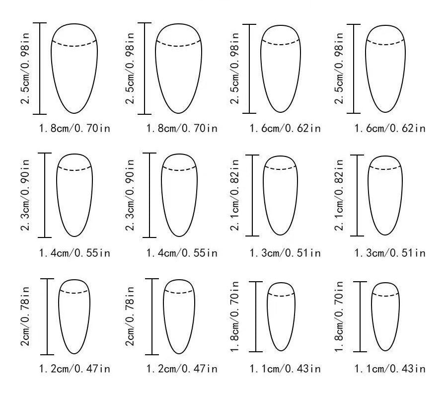 Short Oval Press-On Nails Kit for Easy, At-Home Manicures, Perfect for Gifting (Black) VXN Beauty