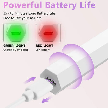 UV LED Nail Dryer Lamp for Quick Gel Curing VXN Beauty