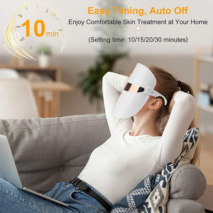 Red Light Therapy Mask: LED Face Mask Facial Treatment Beauty Machine Skin Care VXN Beauty