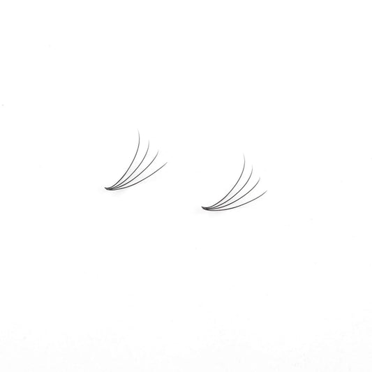 Miosh Eyelash Extensions - 4D Premade Volume Short Stem Eye Lash 0.10 / D CURL VXN Beauty
