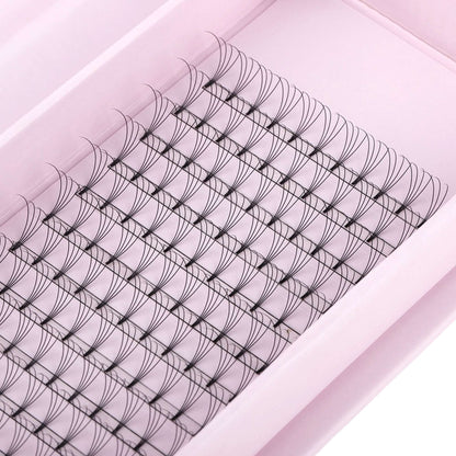 Miosh Eyelash Extensions - 4D Premade Volume Short Stem Eye Lash 0.10 / D CURL VXN Beauty