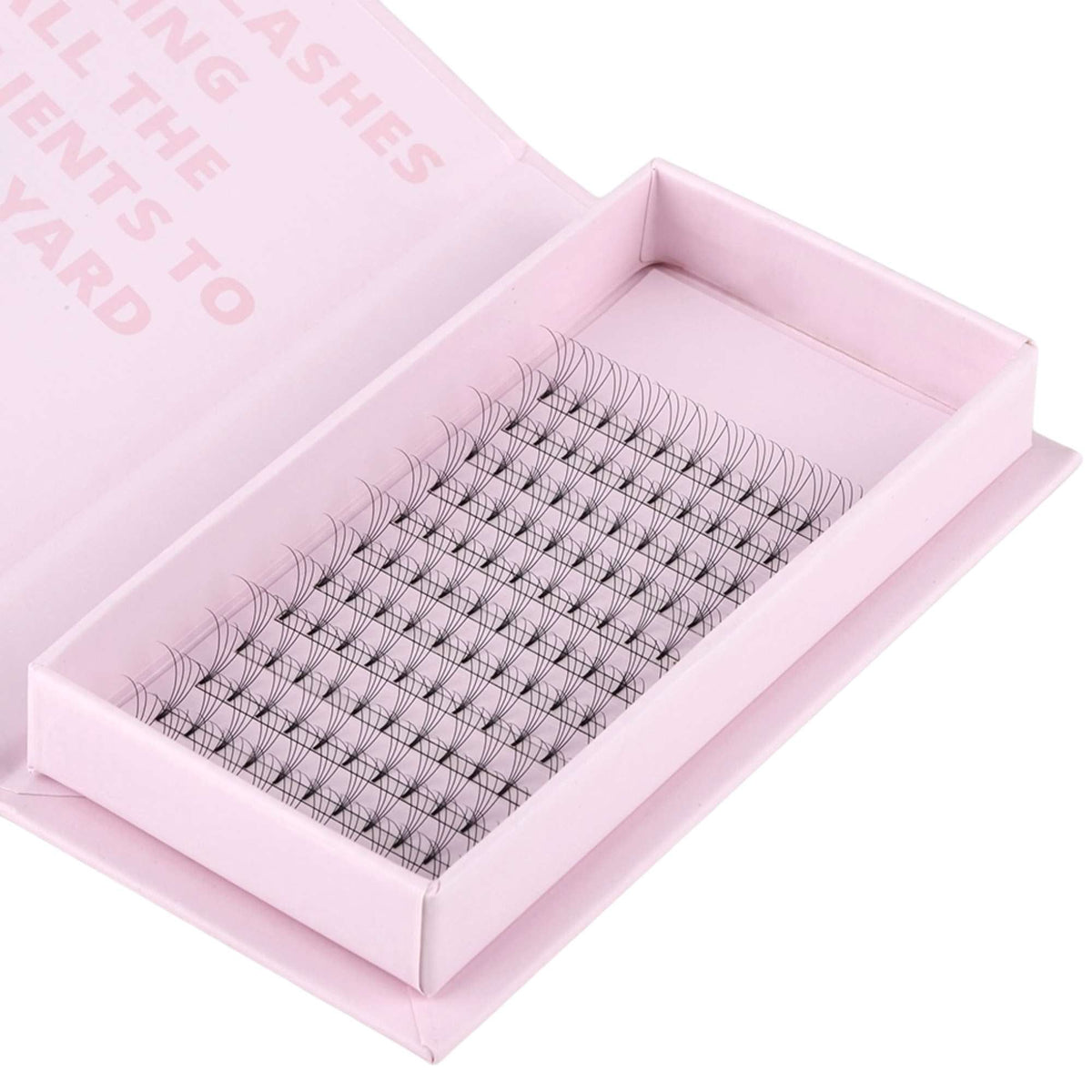 Miosh Eyelash Extensions - 4D Premade Volume Short Stem Eye Lash 0.10 / D CURL VXN Beauty