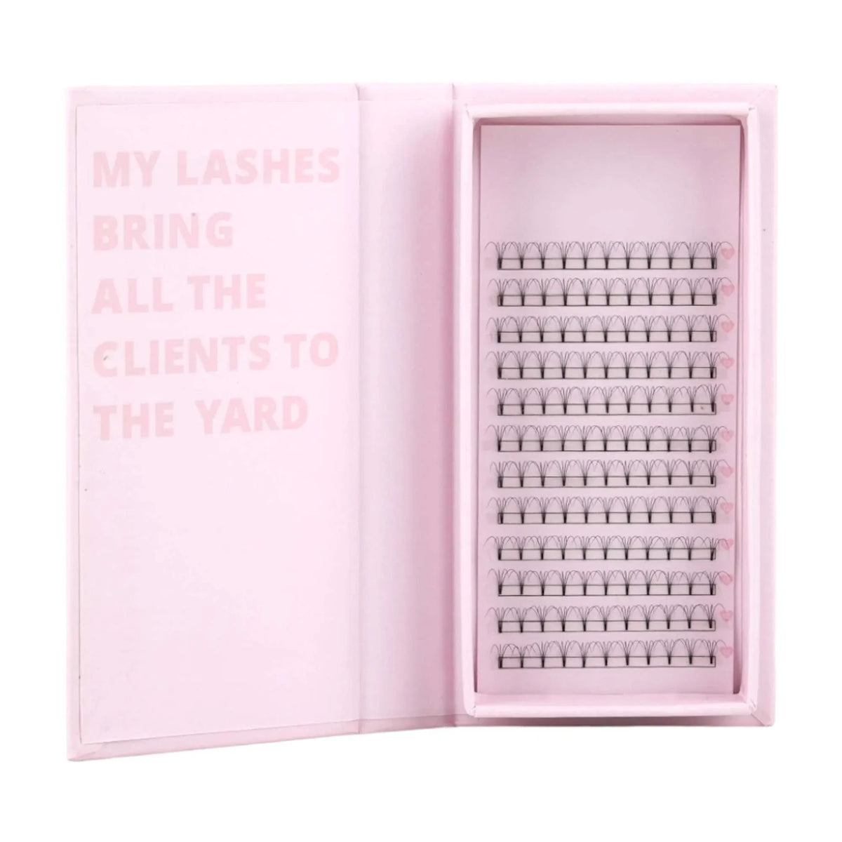 Miosh Eyelash Extensions - 4D Premade Volume Short Stem Eye Lash 0.10 / D CURL VXN Beauty