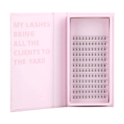 Miosh Eyelash Extensions - 4D Premade Volume Short Stem Eye Lash 0.10 / D CURL VXN Beauty