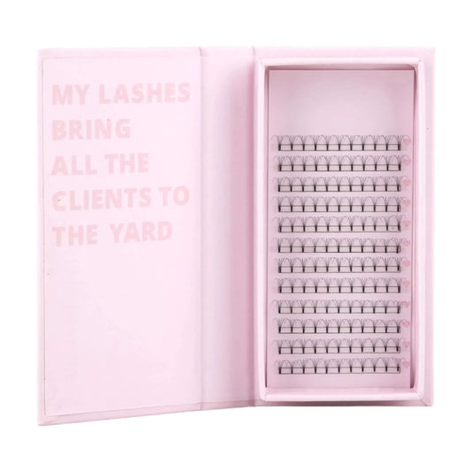 Miosh Eyelash Extensions - 4D Premade Volume Short Stem Eye Lash 0.10 / D CURL VXN Beauty