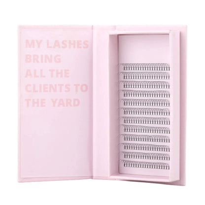 Miosh Eyelash Extensions - 3D Premade Volume Short Stem Eye Lash 0.10 / D CURL VXN Beauty