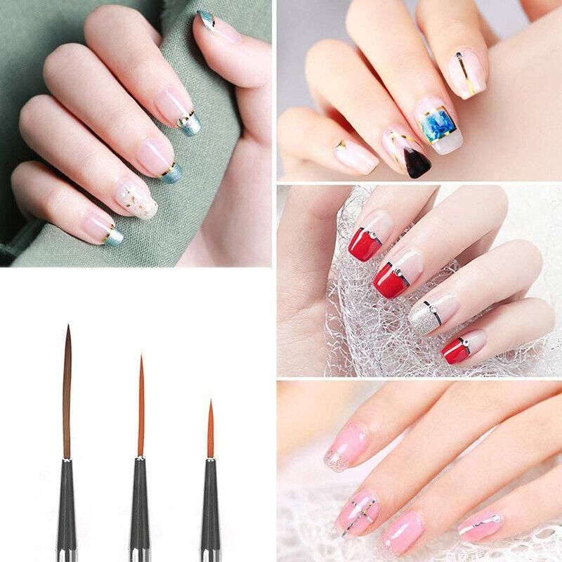 30Pcs Diy Nail Art Painting Drawing Design Brushes Dotting Pen Tool Pen Kit VXN Beauty