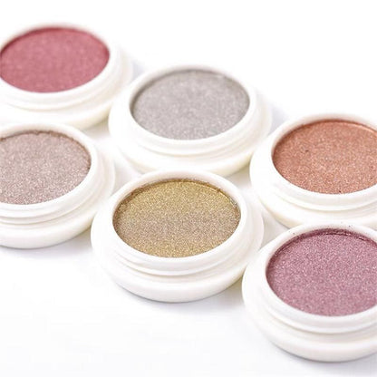 6 Colour Nail Mirror Effect Powder High Pigment Glitter Nail Art Dust Manicure A - 6PCS VXN Beauty