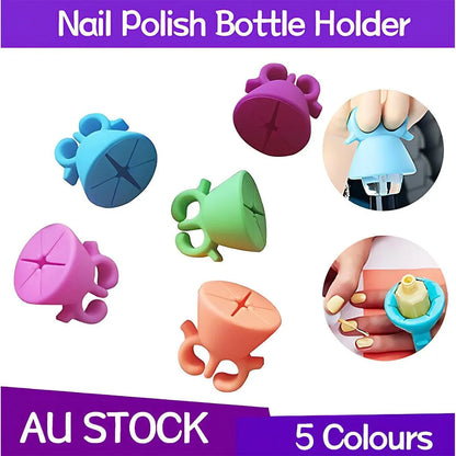 The Original Nail Polish Bottle Holder Ring Wearable  Nail  Varnish  Holder  Au VXN Beauty