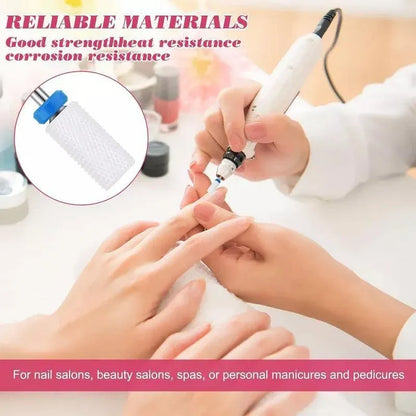 16pcs Ceramic and Tungsten Nail Drill Bit Set for Gel Polish Acrylic Removal VXN Beauty