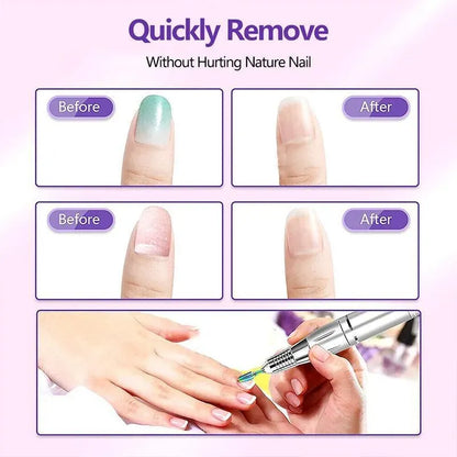 16pcs Ceramic and Tungsten Nail Drill Bit Set for Gel Polish Acrylic Removal VXN Beauty