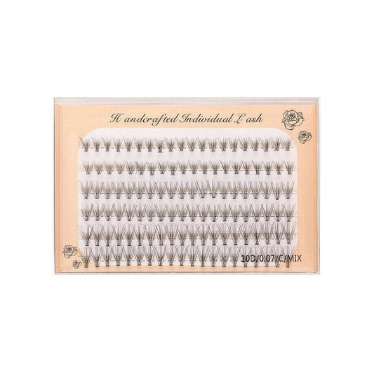 Volume Cluster Eyelash Extension Individual Russian False Mink Lashes C 10D/20D - 10D Mix VXN Beauty