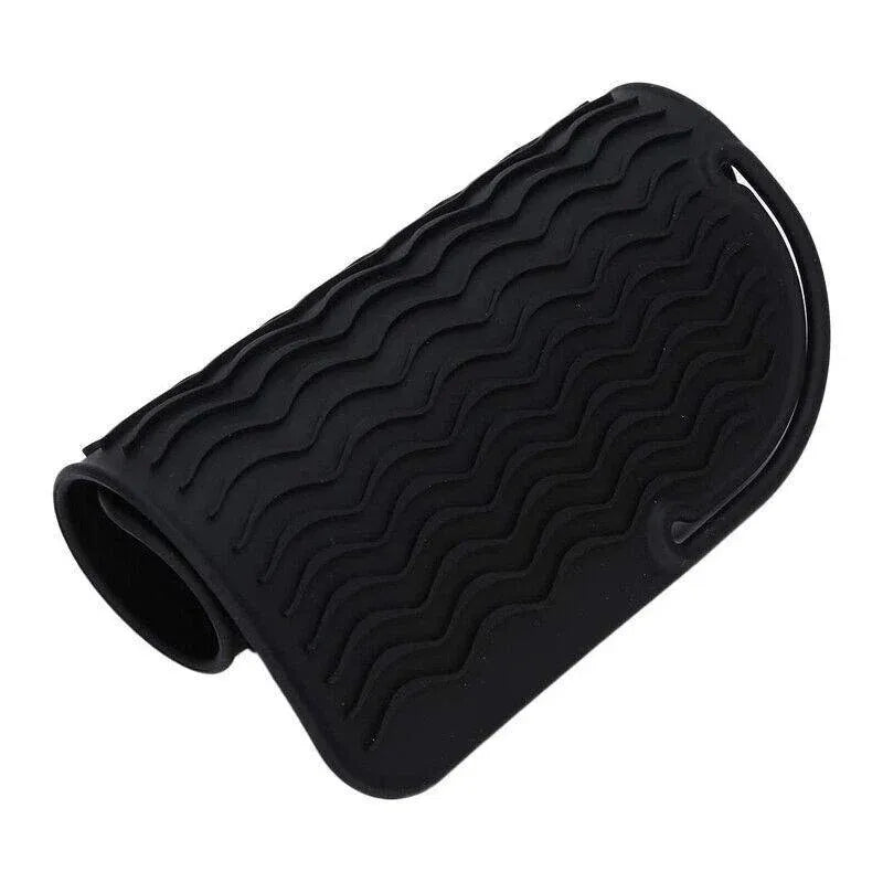 Hair Styling Tools Heat Resistant Mat for Curling Iron Flat Iron Straightener Pad - Grey VXN Beauty