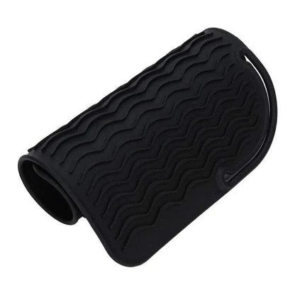 Hair Styling Tools Heat Resistant Mat for Curling Iron Flat Iron Straightener Pad - Grey VXN Beauty