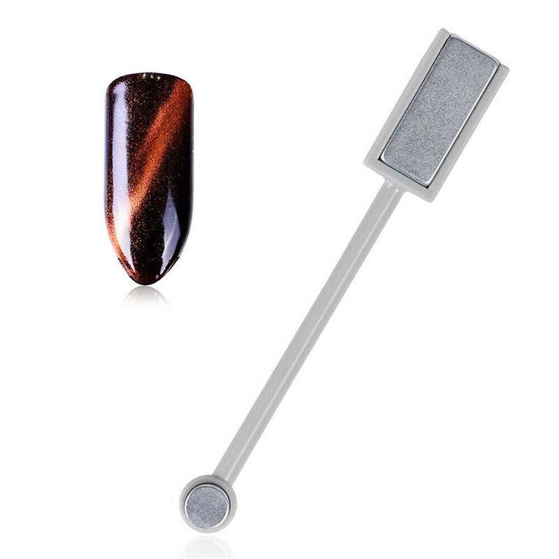 Nail Art Cat Eye Effect Stick for UV Gel Polish Design Tool for Manicure Styling Use - 1PC Double-Use VXN Beauty