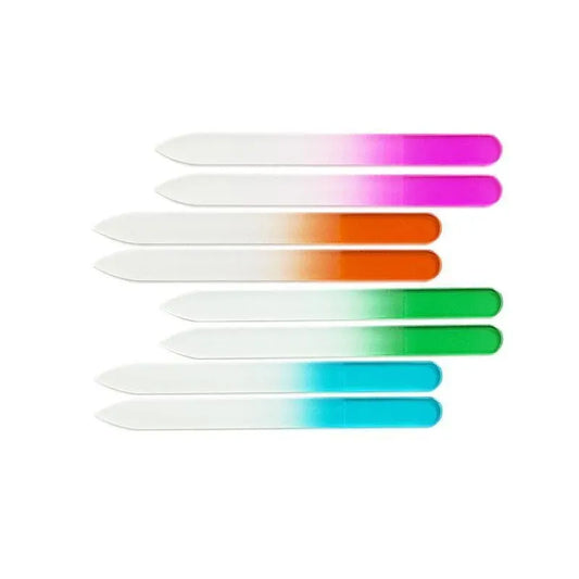 8X Durable Nail File Crystal Glass Buffer Art Files Manicure Device Acrylic Gel VXN Beauty