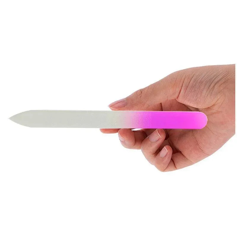 8X Durable Nail File Crystal Glass Buffer Art Files Manicure Device Acrylic Gel VXN Beauty