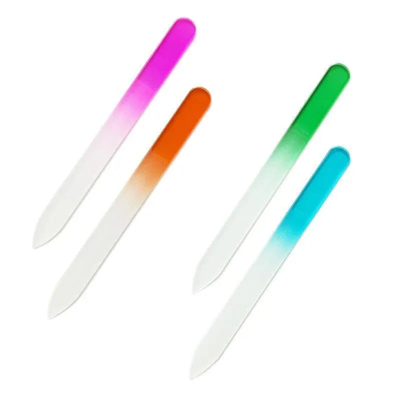8X Durable Nail File Crystal Glass Buffer Art Files Manicure Device Acrylic Gel VXN Beauty