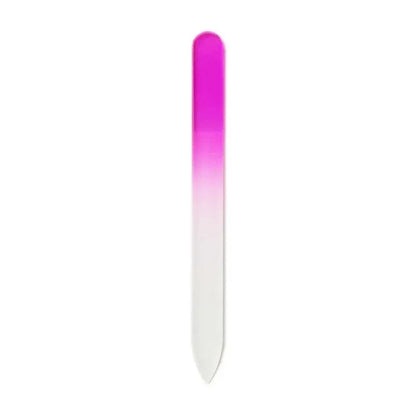 8X Durable Nail File Crystal Glass Buffer Art Files Manicure Device Acrylic Gel VXN Beauty
