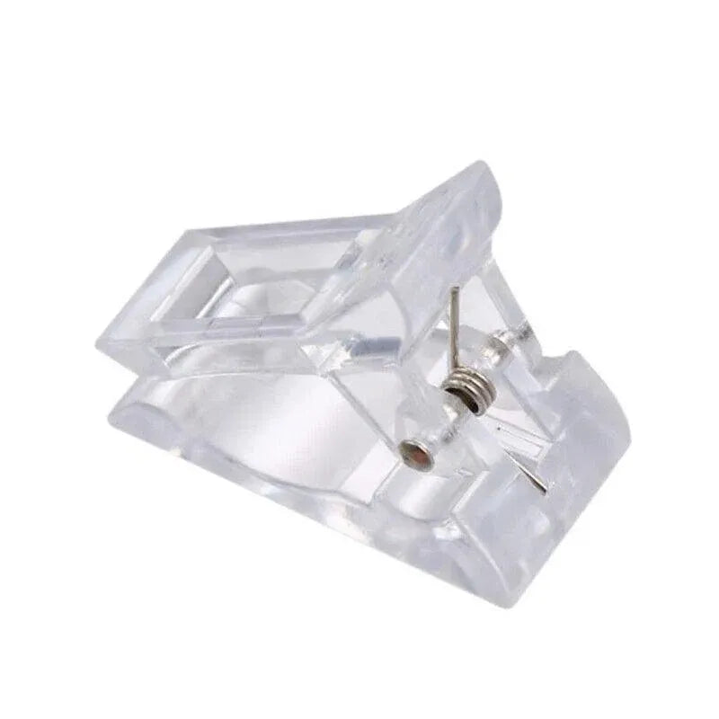 5-50Pcs Nail Tips Clip Clamps For Poly Gel Quick Building Extension Builder Tool - 5PCS VXN Beauty