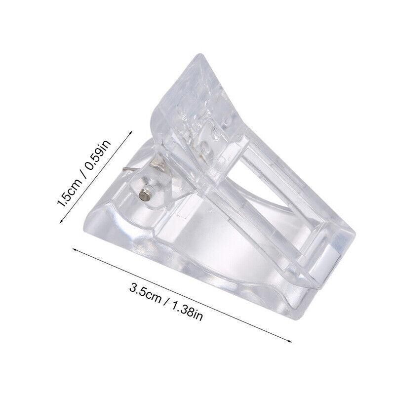 5-50Pcs Nail Tips Clip Clamps For Poly Gel Quick Building Extension Builder Tool - 5PCS VXN Beauty