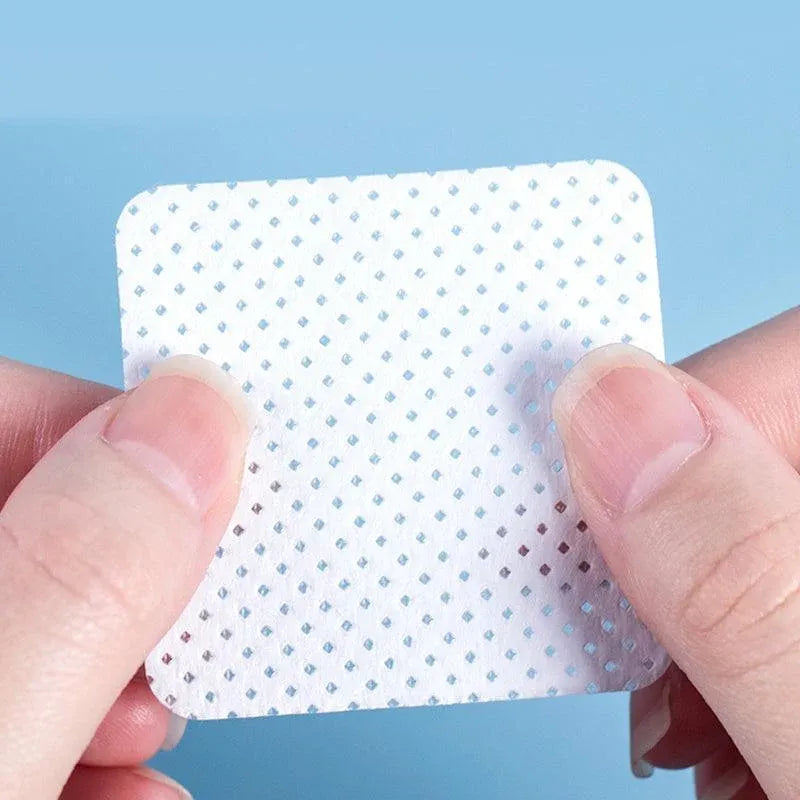 1000PCS Lint Free Cotton Nail Wipes Pads for Manicure Gel Polish Removal - 200PCS VXN Beauty