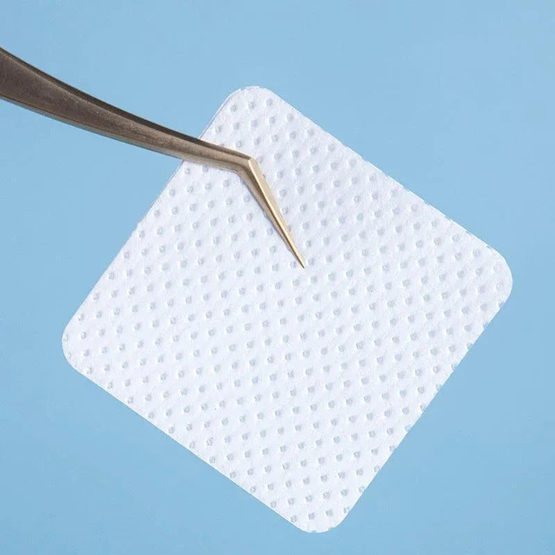 1000PCS Lint Free Cotton Nail Wipes Pads for Manicure Gel Polish Removal - 200PCS VXN Beauty