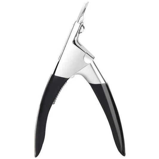 Acrylic Nail Tip Cutter False Nail Clipper U Shape Manicure Art Trimmer Tool - Black VXN Beauty