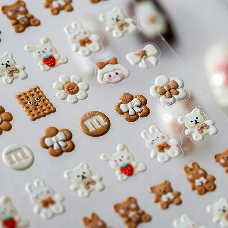 Chinese Style Floral Nail Stickers Gel Nail Stickers for DIY Nail Art - 072F VXN Beauty