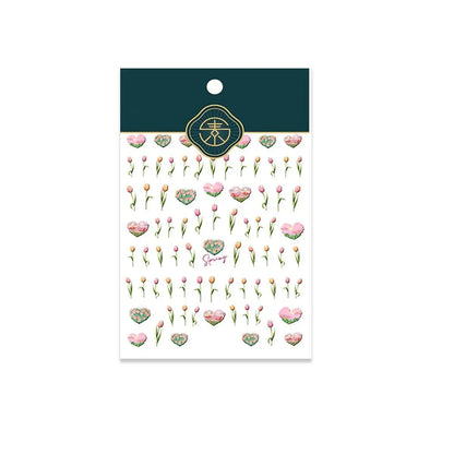 Chinese Style Floral Nail Stickers Gel Nail Stickers for DIY Nail Art - 1369 VXN Beauty