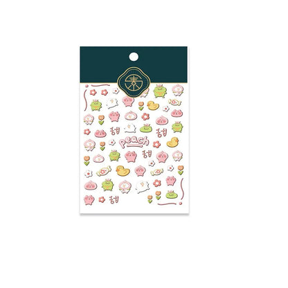 Chinese Style Floral Nail Stickers Gel Nail Stickers for DIY Nail Art - 2115 VXN Beauty