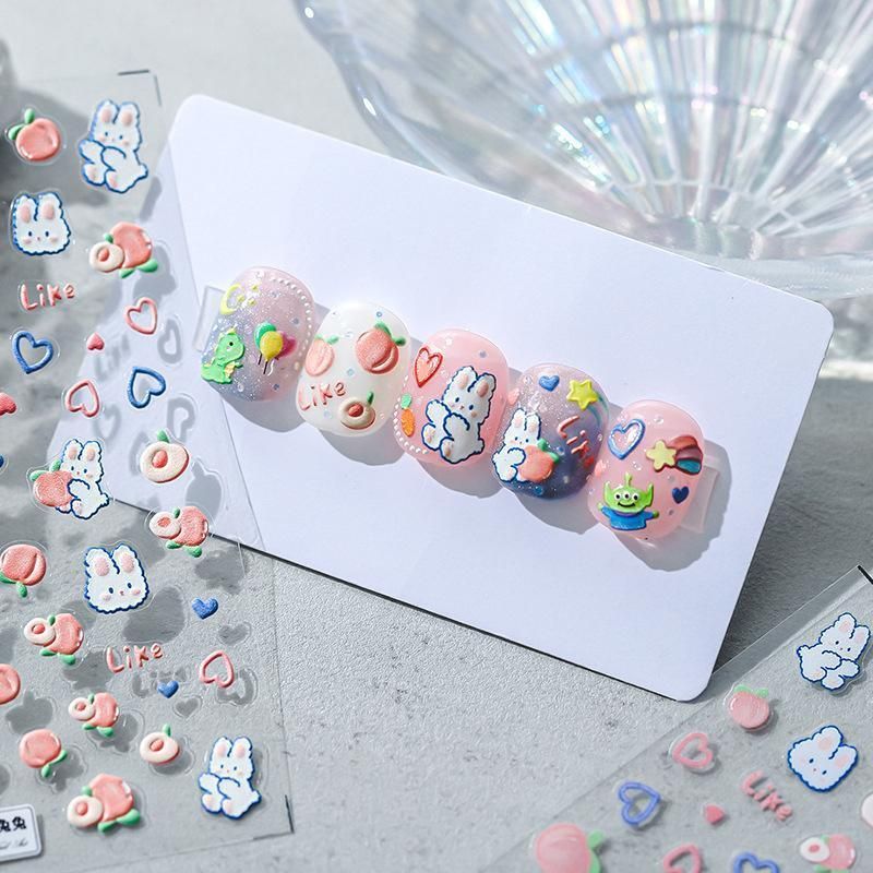 Chinese Style Floral Nail Stickers Gel Nail Stickers for DIY Nail Art - 2115 VXN Beauty