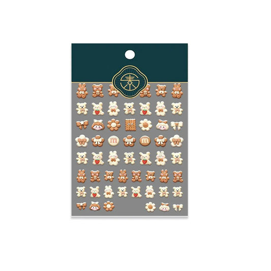 Chinese Style Floral Nail Stickers Gel Nail Stickers for DIY Nail Art - 991 VXN Beauty