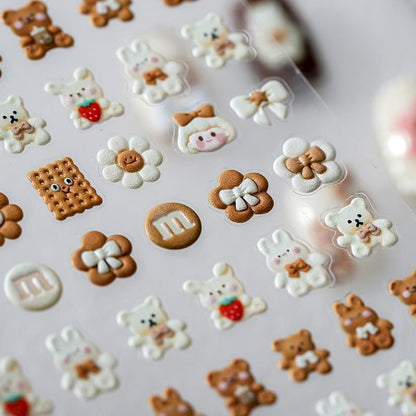 Chinese Style Floral Nail Stickers Gel Nail Stickers for DIY Nail Art - 991 VXN Beauty