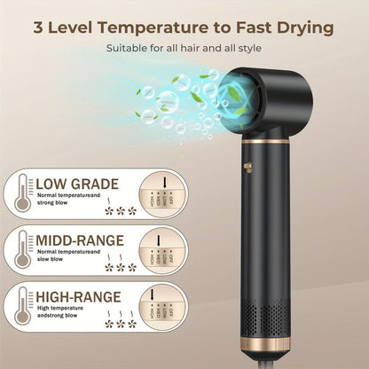 5-in-1 Hair Styler Hot Air Brush with 60000RPM VXN Beauty