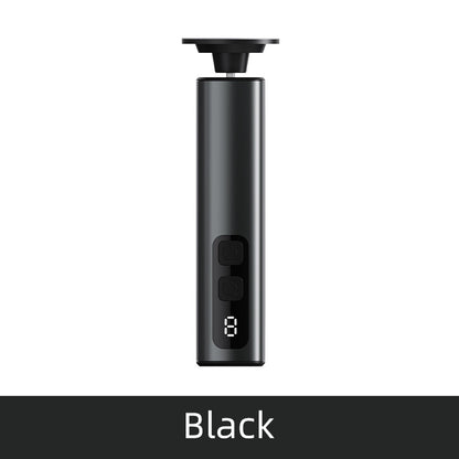 Black Rechargeable Electric Foot File with 9 Speed Settings - Callus Remover for Smooth Feet VXN Beauty