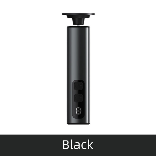 Black Rechargeable Electric Foot File with 9 Speed Settings - Callus Remover for Smooth Feet VXN Beauty