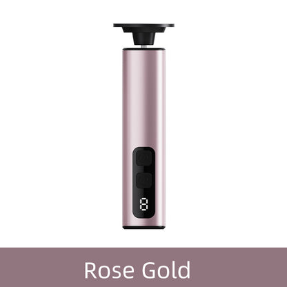 Rose Glod Rechargeable Electric Foot File with 9 Speed Settings - Callus Remover for Smooth Feet VXN Beauty