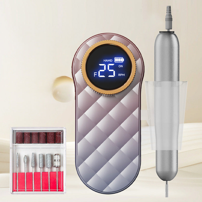 Pink Portable Mini Electric Nail Drill Pen - Manicure Pedicure Polishing & Shaping Tool VXN Beauty