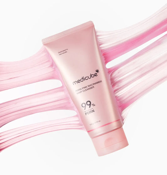MEDICUBE PDRN Pink Niacinamide Whip Cleanser 120ml VXN Beauty