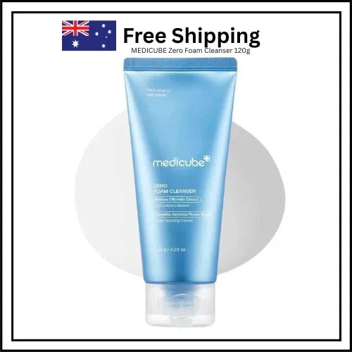 MEDICUBE Zero Foam Cleanser 120g – Deep Cleansing, Pore Care – AU Seller VXN Beauty