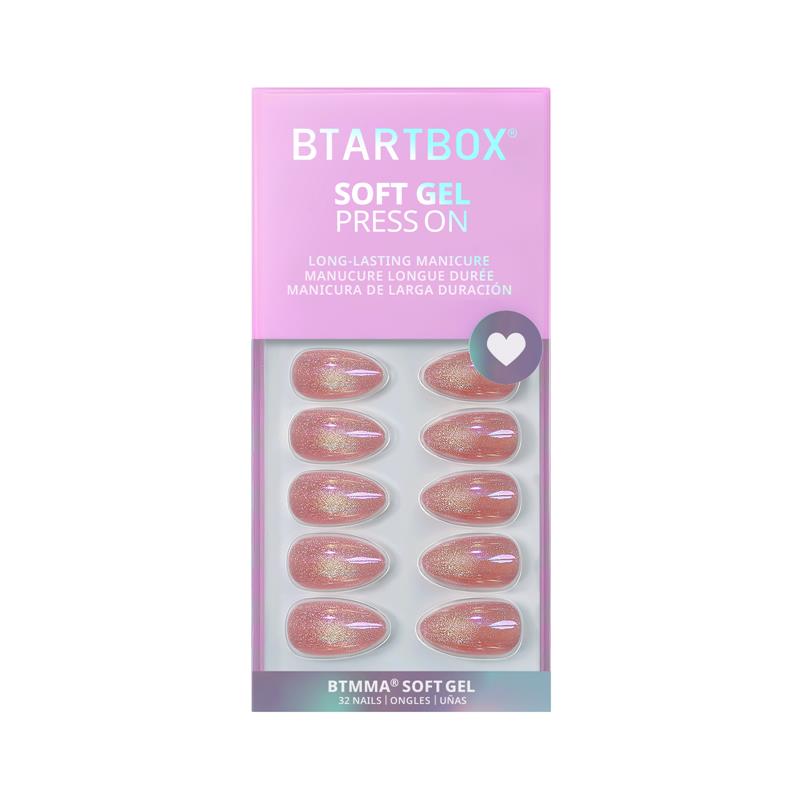 Tassel Shine Almond Nails - Soft Gel Press On