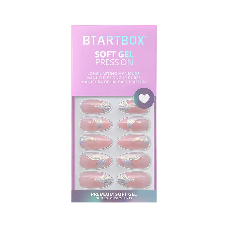 Pearlfin Almond Nails - Soft Gel Press On